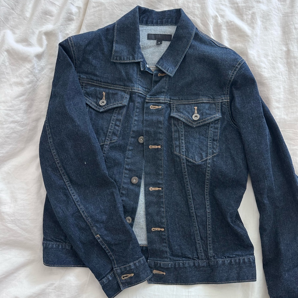 Uniqlo Dark Blue Denim Jacket